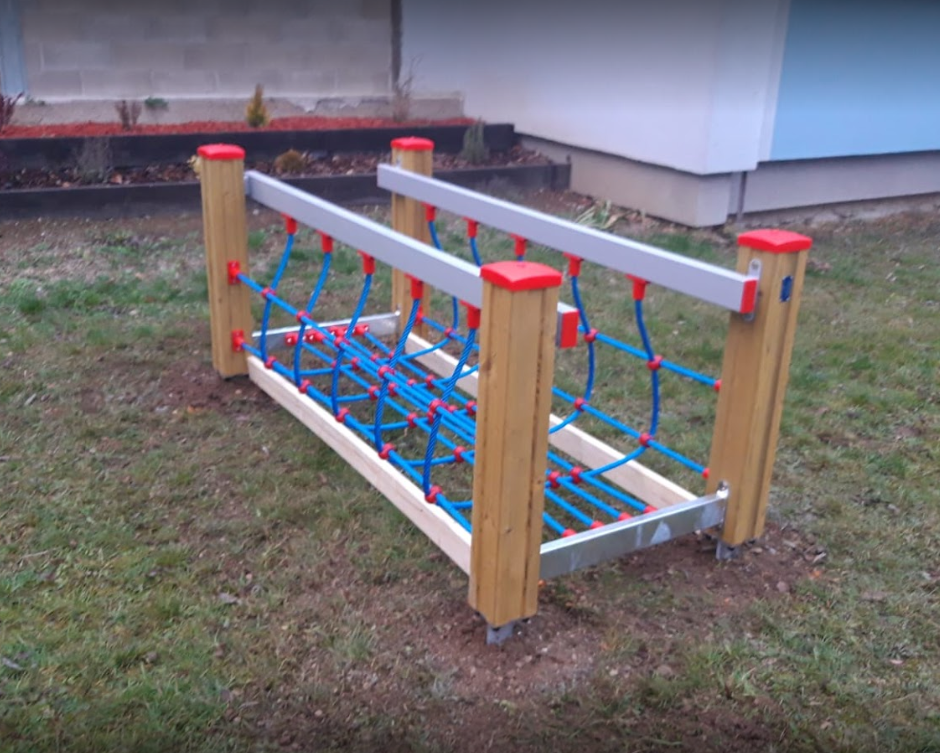 Zavěšený lanový můstek  SB 009