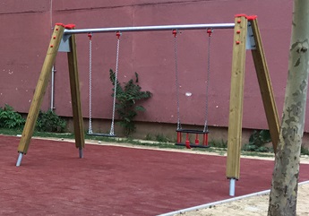 Závěsná houpačka DUO s BABY sedákem HZ 004