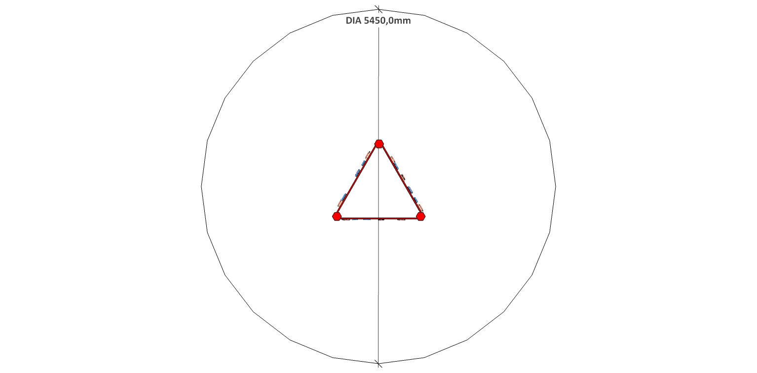 Lezecí stěna TROJÚHELNÍK  LP 031