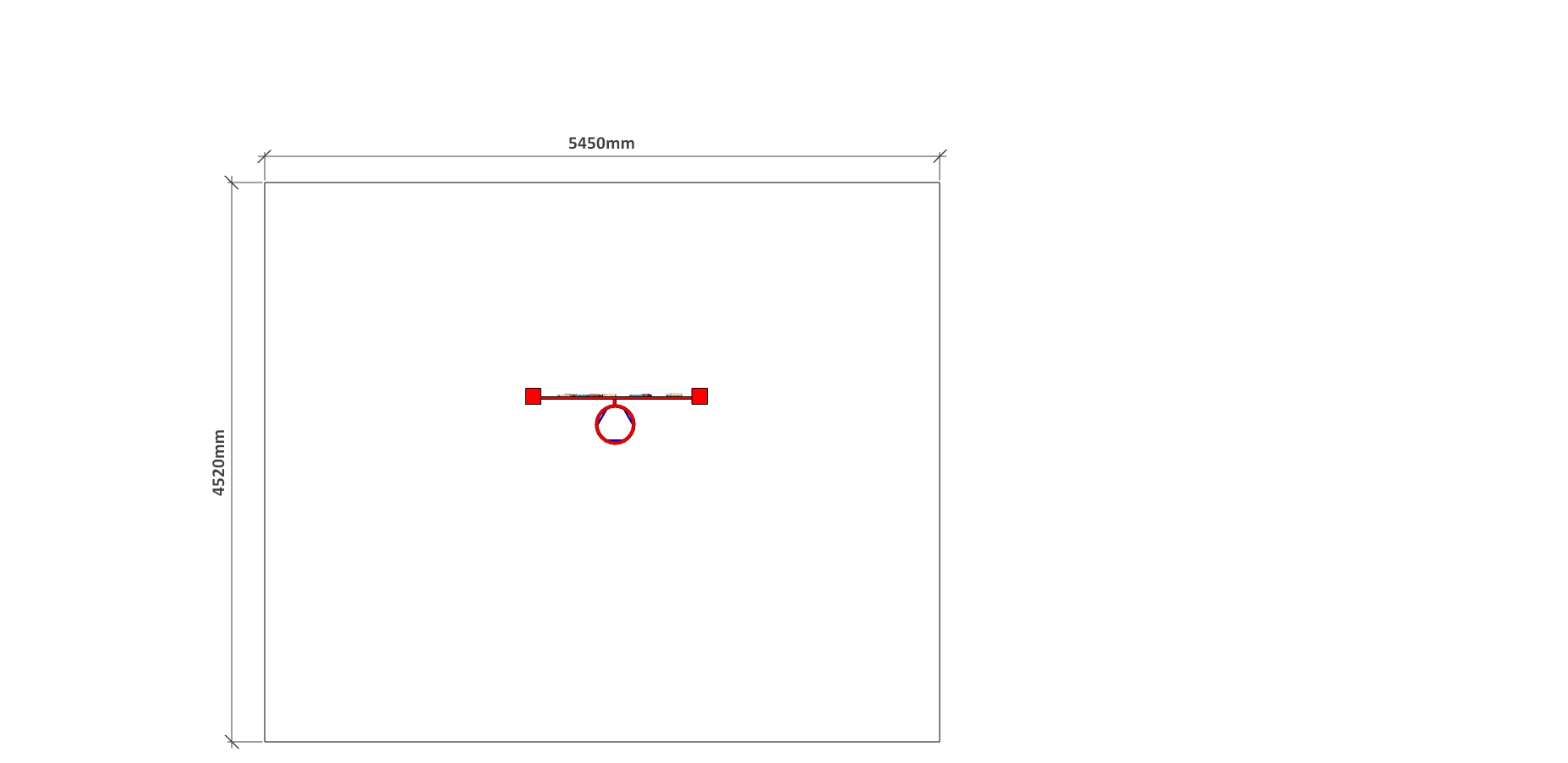Basketbalový koš na desce  LP 033