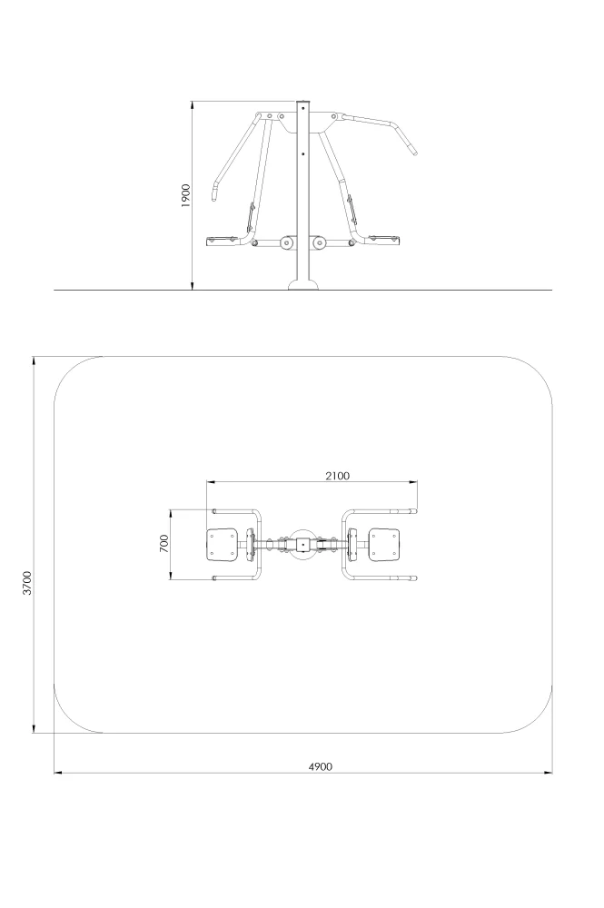 FS 15 Posilovací stroj 