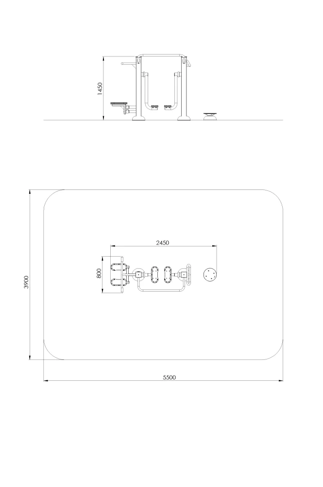FS 24 Multifunkční fitness stanice