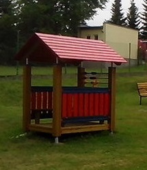 Domek na zahradu s počítadlem   DP 055