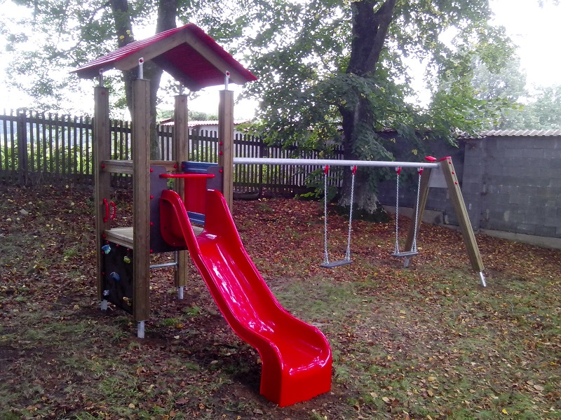 Věž se skluzavkou V1h_B_SBP 1 metr