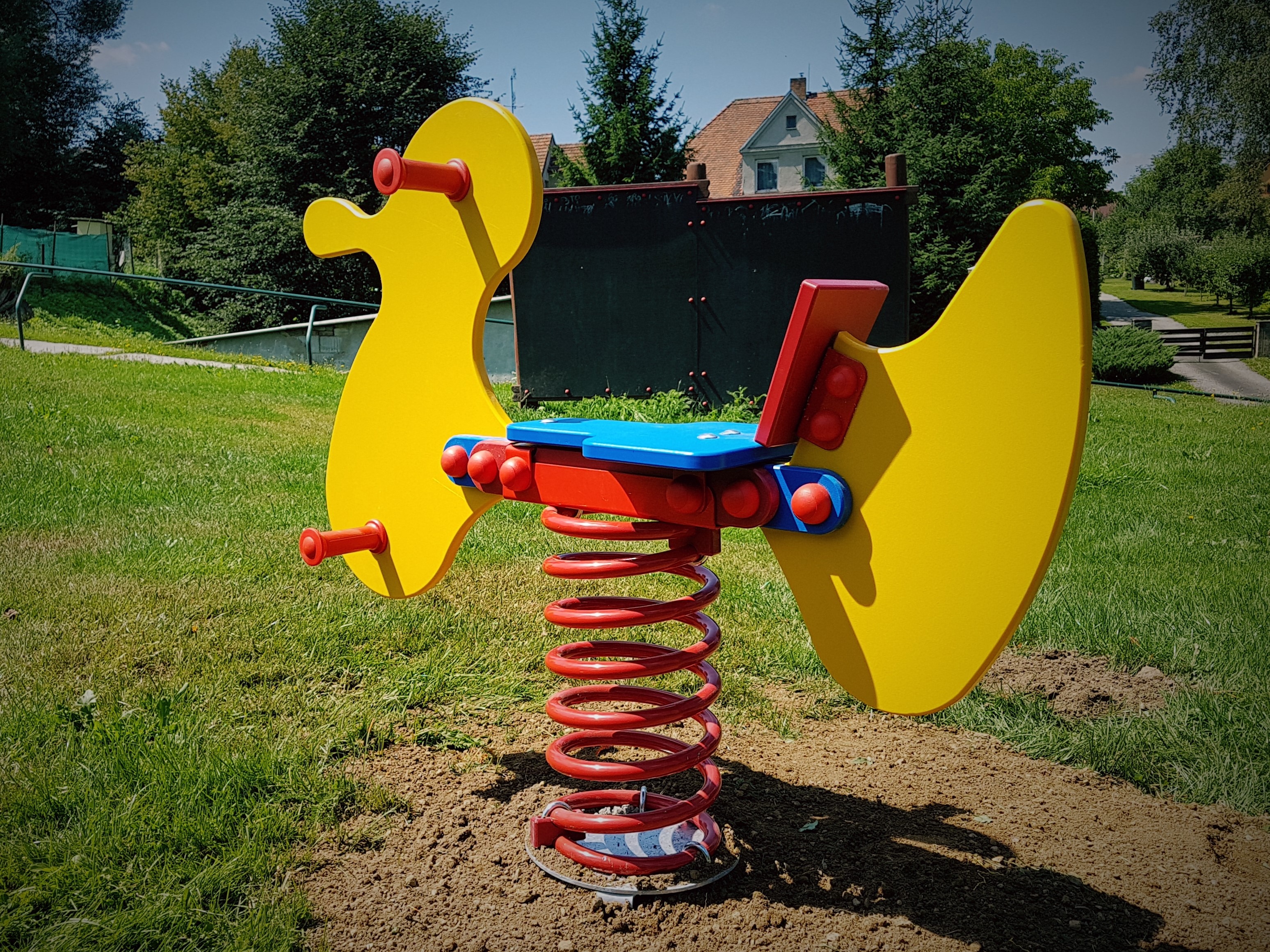 Pružinové houpadlo Kachna    HP 003