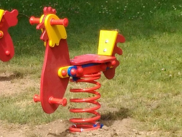 Pružinové houpadlo Slepice  HP 005