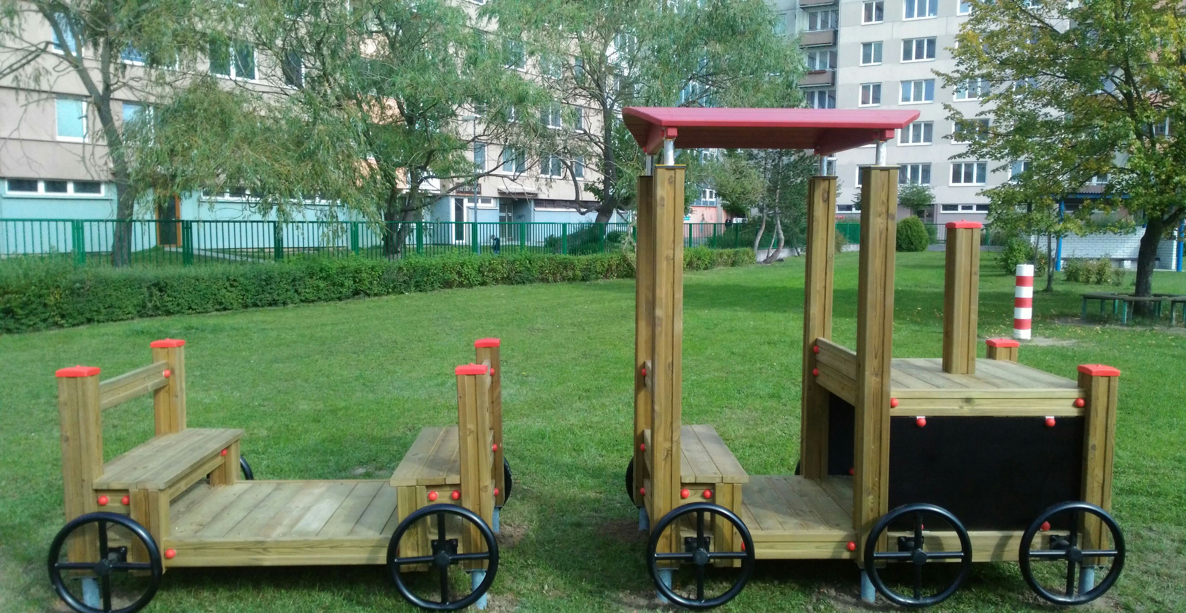 Zahradní vláček SHORT  DP 022