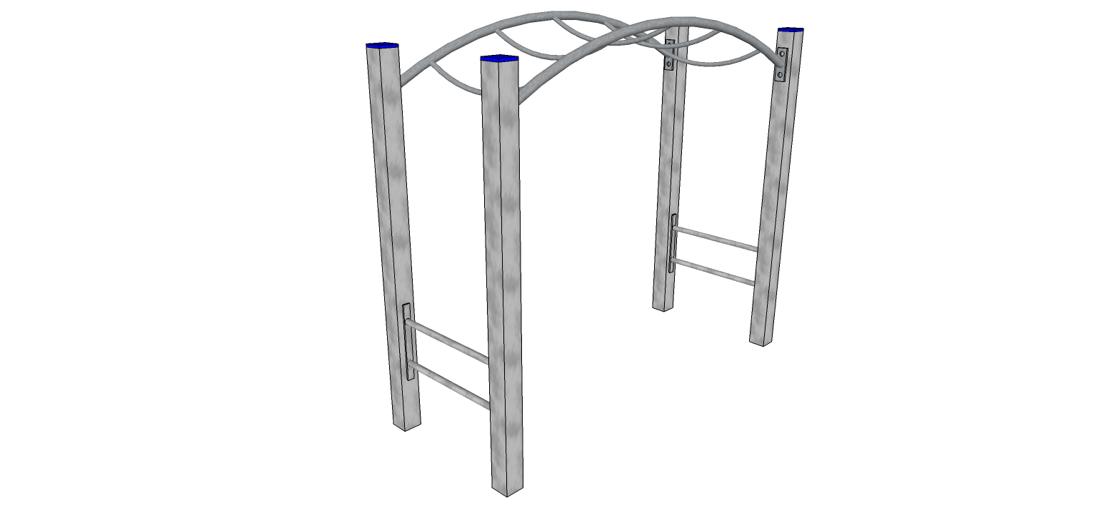 Ručkovací žebřík OBLOUK   SB 013