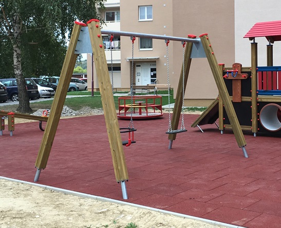 Závěsná houpačka DUO s BABY sedákem HZ 004
