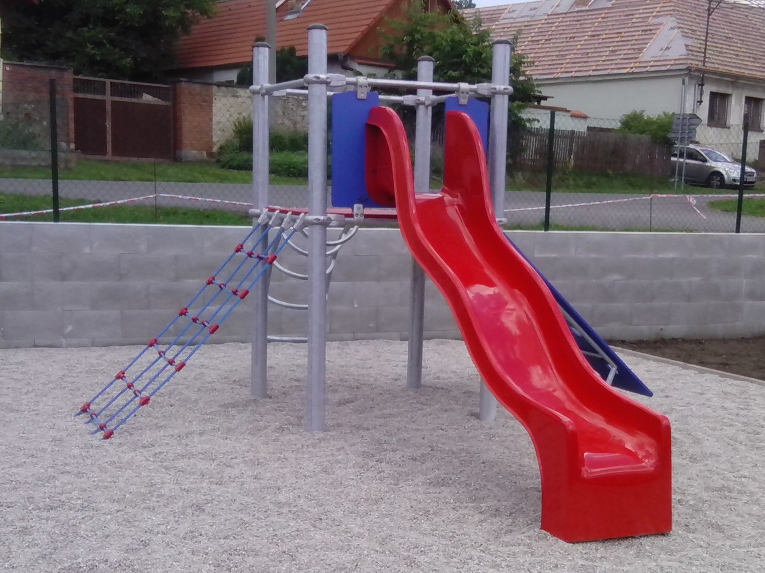 Čtyřboká kovová lezecí věž LP 080