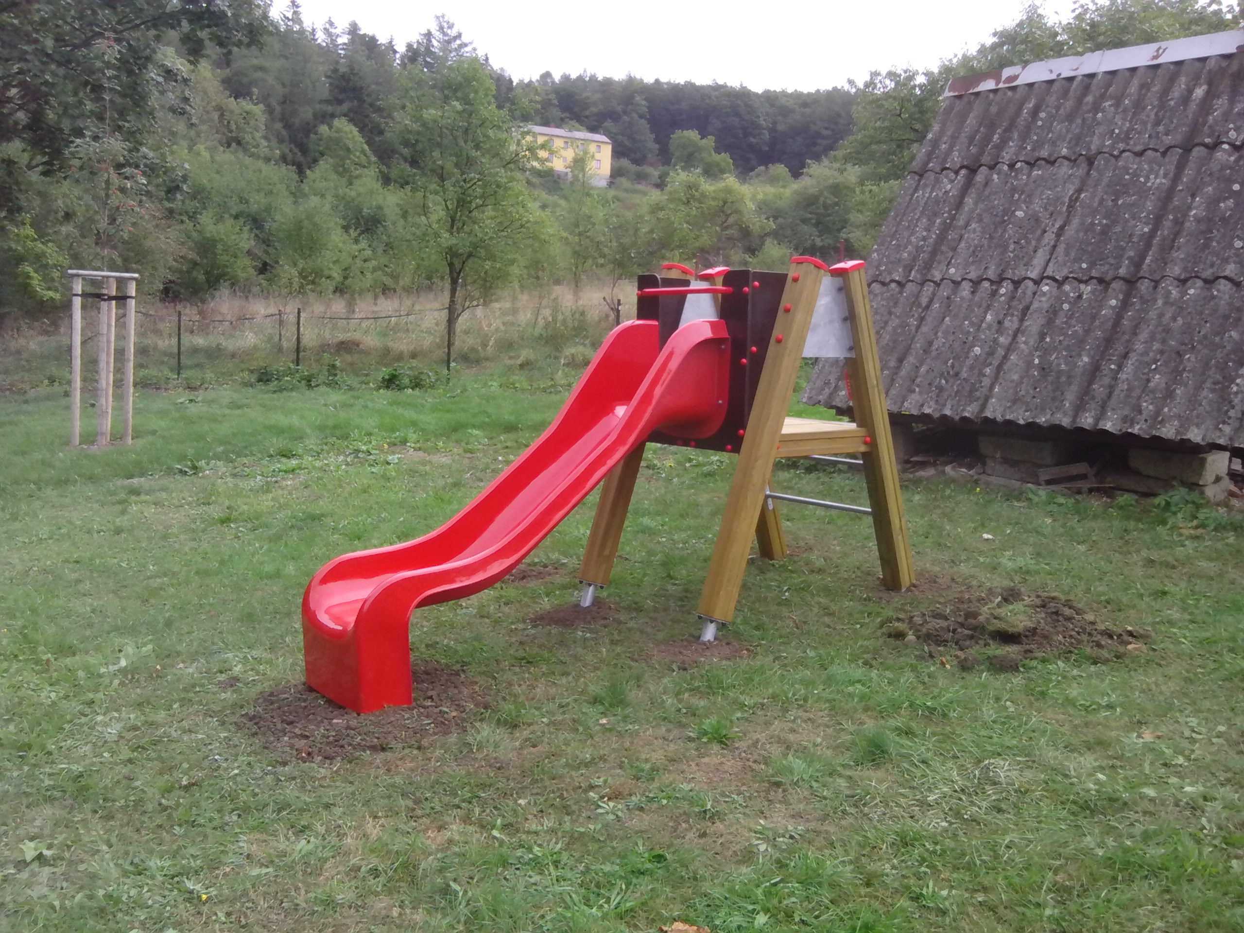 Skluzavka se žebříkem PP 027