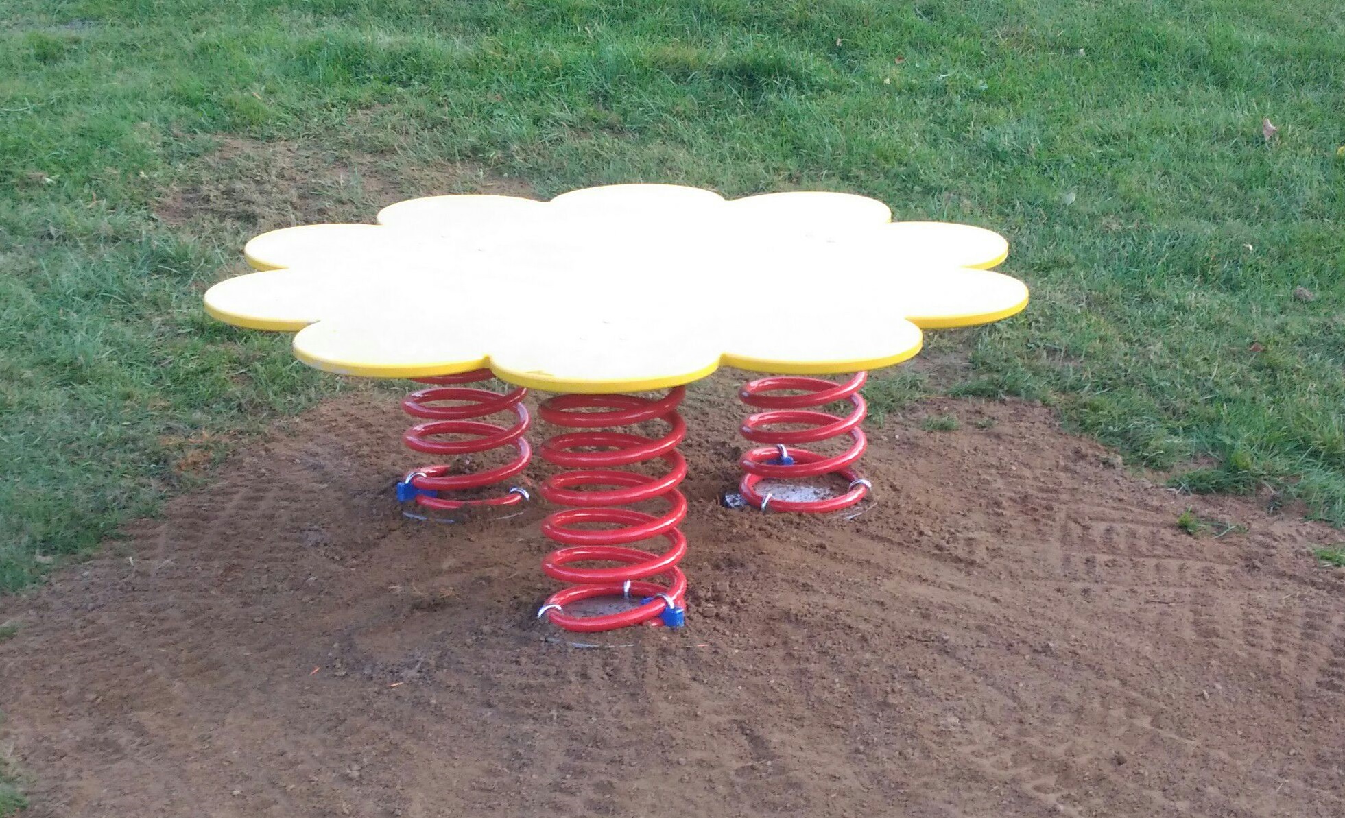 Pružinové houpadlo deska KYTKA  HP 009