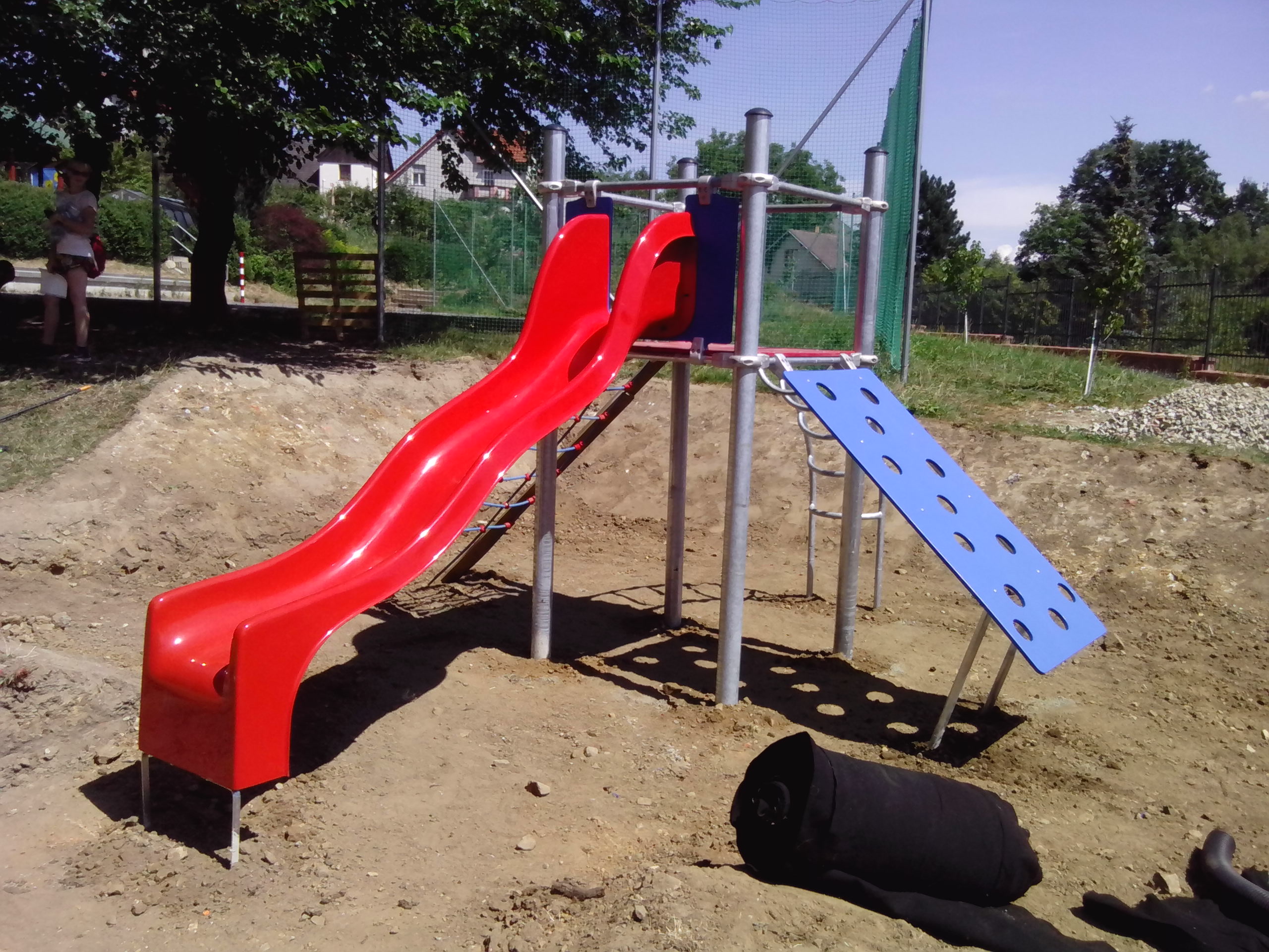 Čtyřboká kovová lezecí věž LP 080