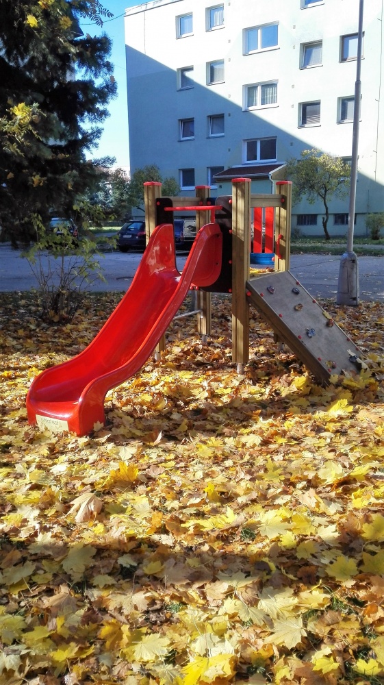 Skluzavka s podestou V1B_A 1 metr