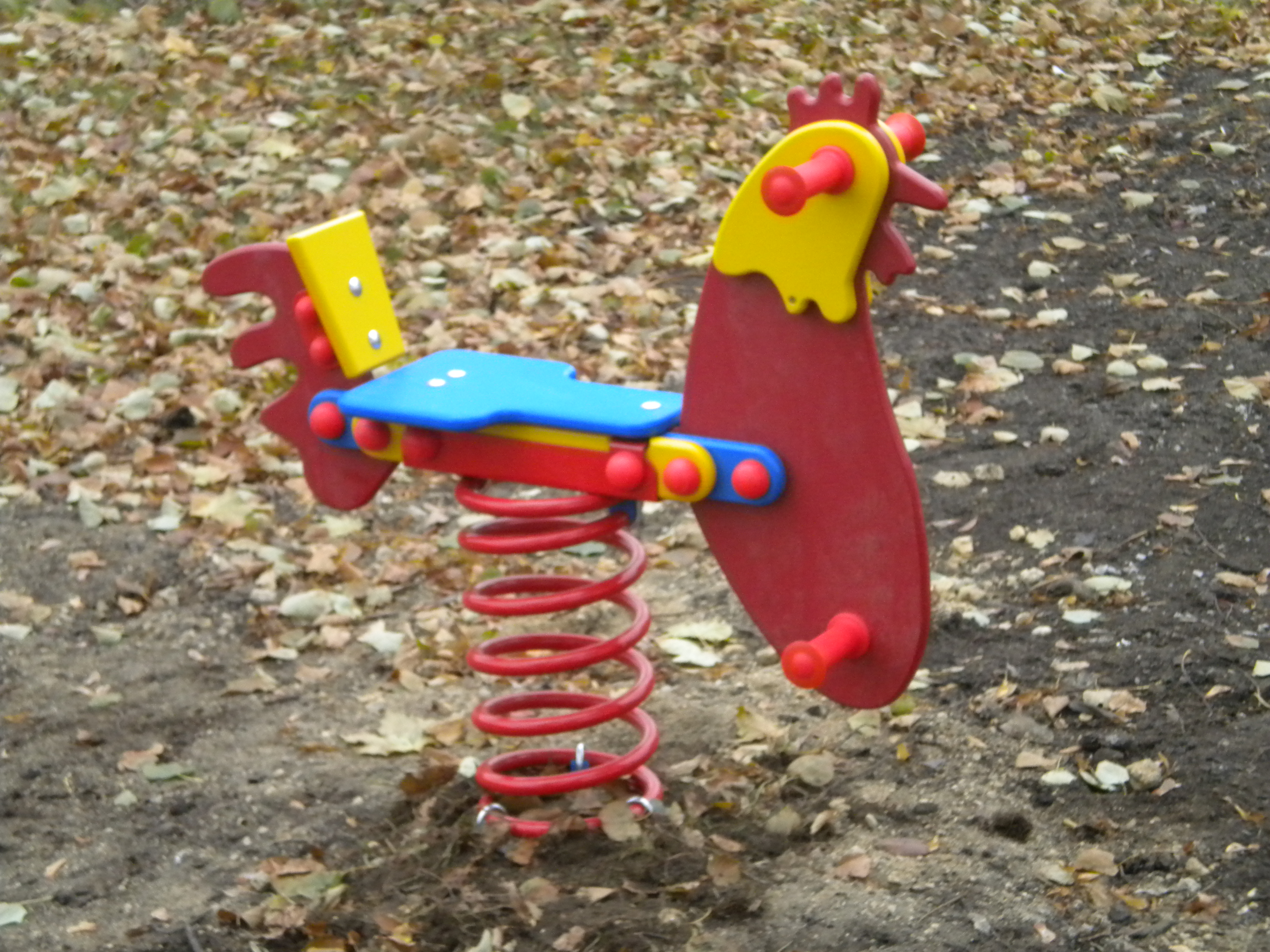 Pružinové houpadlo Slepice  HP 005