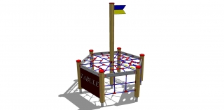 Herní sestava HEXAGON síť    LP 049
