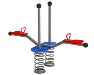 Vahadlová houpačka na pružinách MINI  HP 010