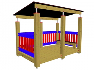 Zahradní domek / pergola  DP 056